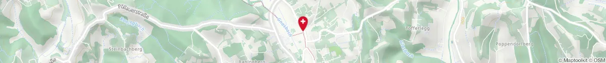 Kartendarstellung des Standorts für Marien-Apotheke in 8342 Gnas